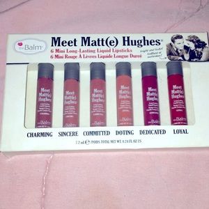 theBalm Meet Matt(e) Hughes Liquid Lipstick Minis
